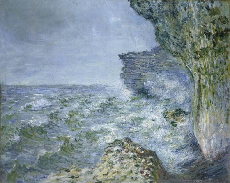 The Sea at Fecamp, Claude Monet